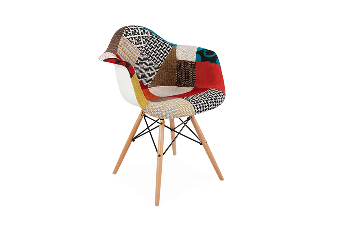 Стул patchwork eames style